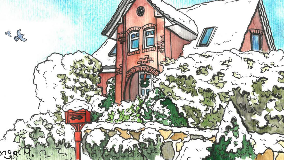 Dezember - Illustration - Franks kleiner Garten