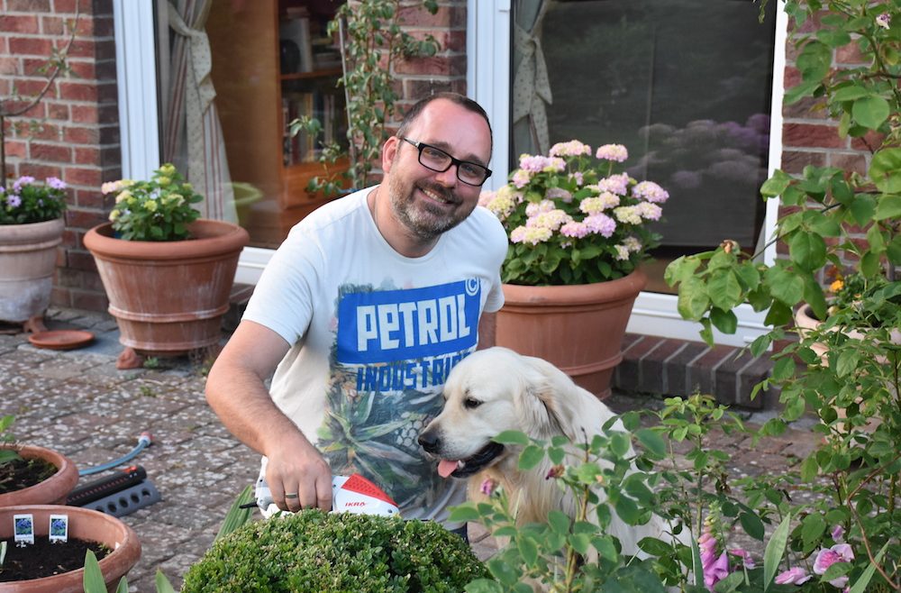 Juni - Frank & Bruno - Buchsbaum - Ikra - Franks kleiner Garten