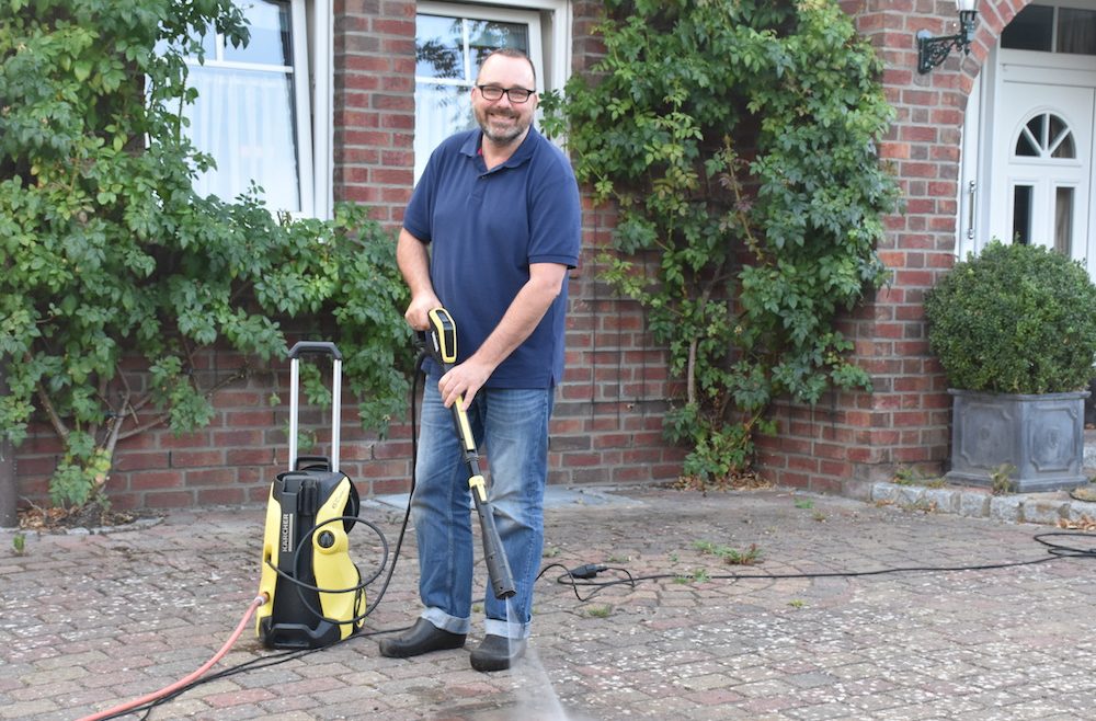 Kärcher - Auffahrt - Franks kleiner Garten