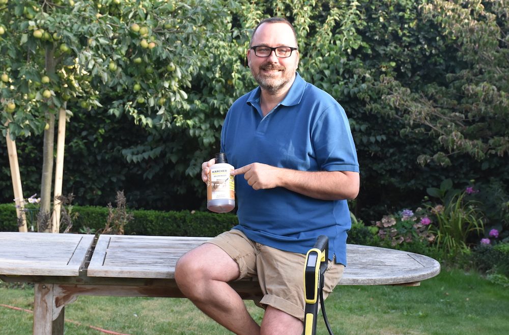 Kärcher - Reinigungsmittel - Gartentisch- Franks kleiner Garten