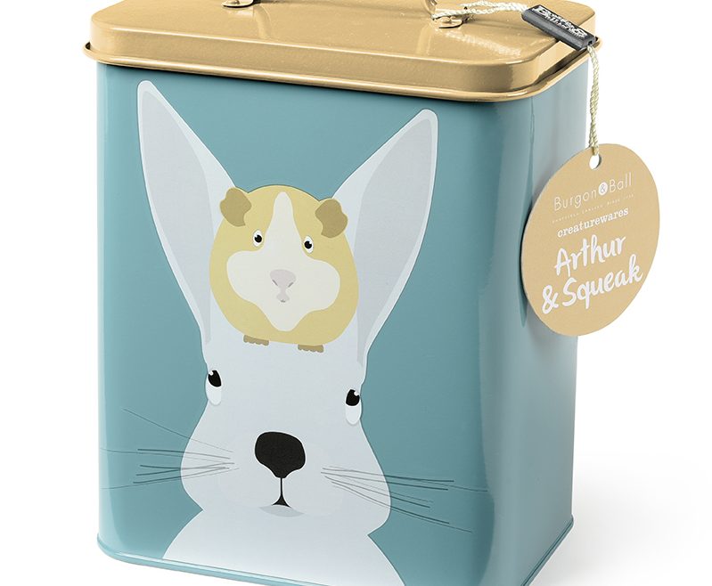 Aufbewahrungsdose Hase & Meerschweinchen „Arthur & Squeak“ – Burgon & Ball - Franks kleiner Garten