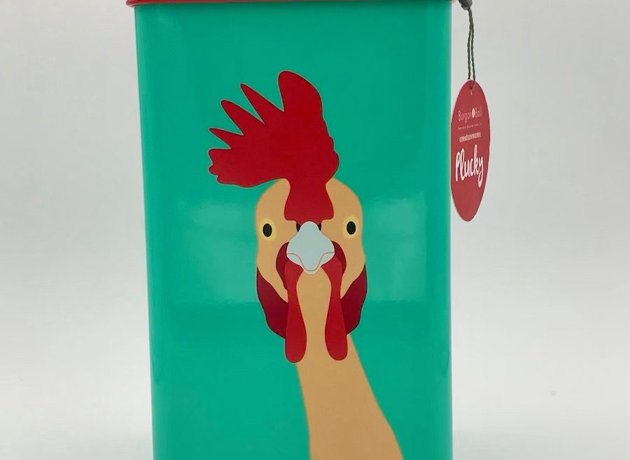 Dose - Futterdose - Huhn - Plucky - Burgon & Ball - Franks kleiner Garten