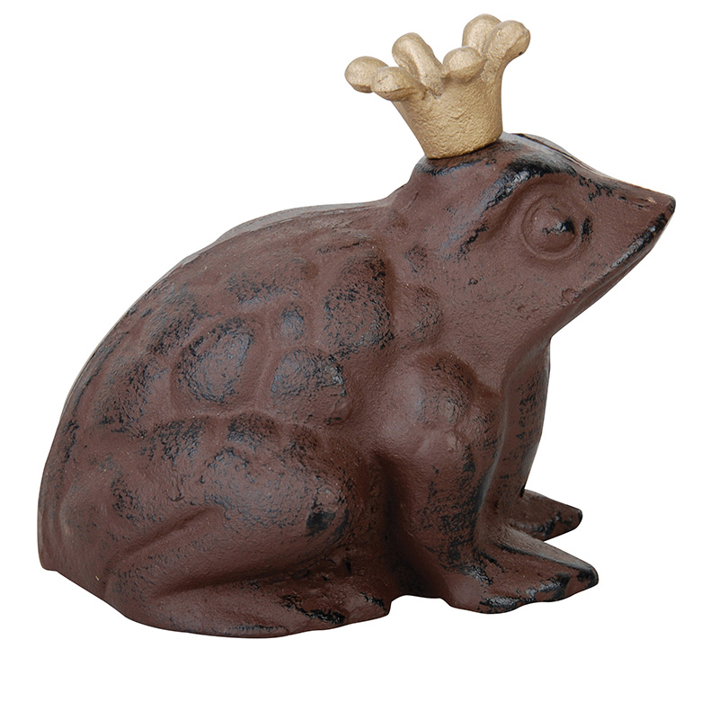 Froschkönig - Frosch - Dekoration - Gusseisen - Produktfoto - Franks kleiner Garten Froschkönig - Frosch - Dekoration - Gusseisen - Produktfoto - Franks kleiner Garten
