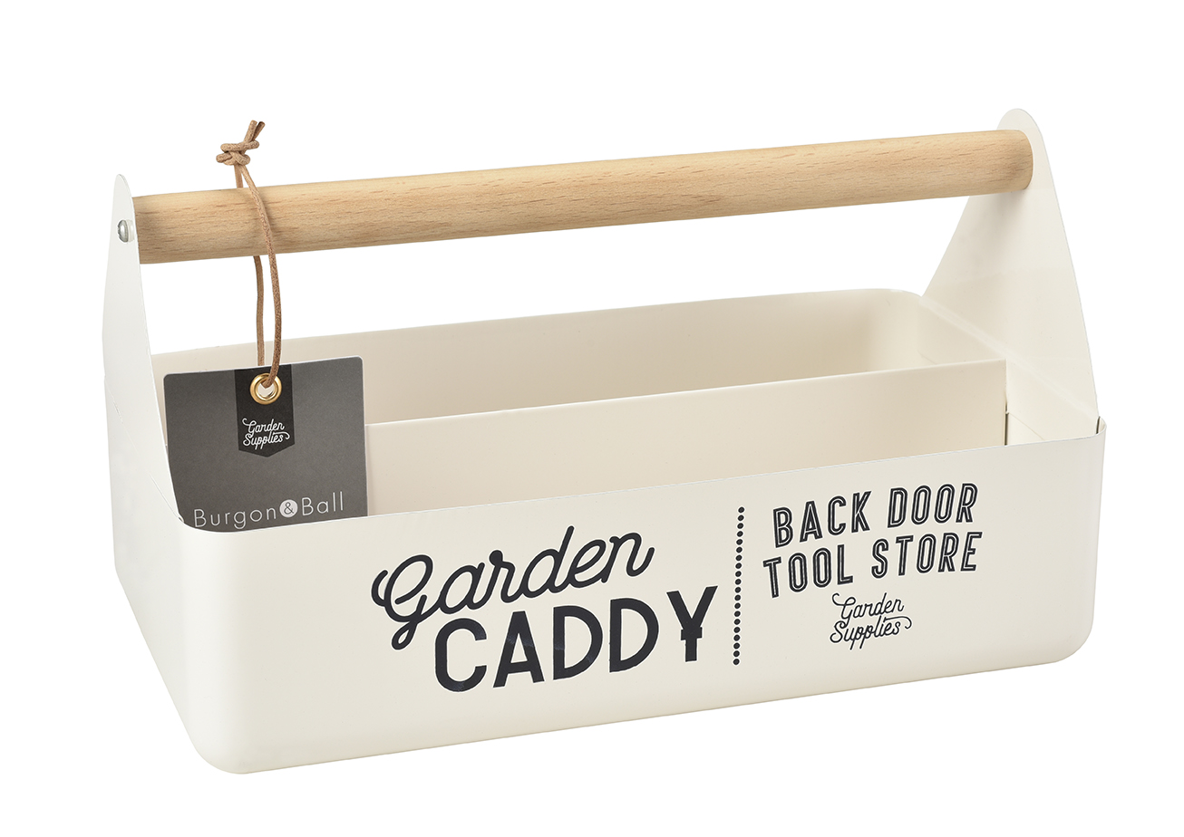 Garden Caddy - Burgon & Ball - creme - Franks kleiner Garten Garden Caddy - Burgon & Ball - creme - Franks kleiner Garten