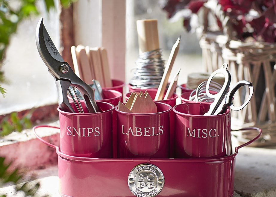 SC - Gardeners Gubbins - rasberry - Burgon & Ball - Sophie Conran - Franks kleiner Garten