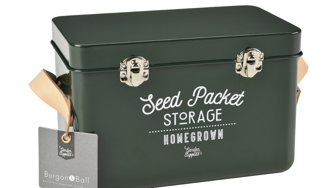 Saatgutbox - Frog - Ledergriffe - Burgon & Ball - Franks kleiner Garten