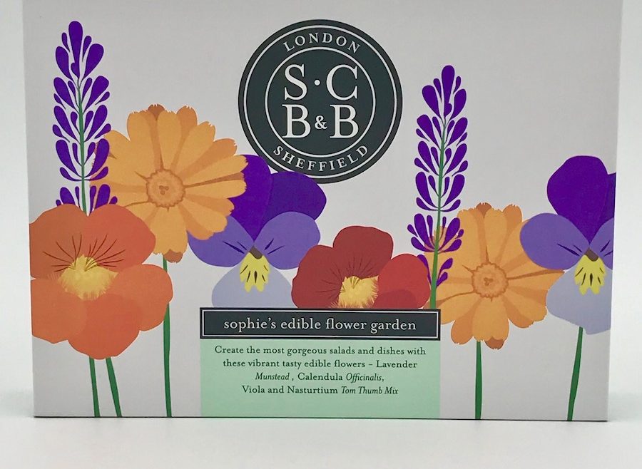 Sophie Conran – Essbare Blüten – Saatgut - Geschenkbox Burgon and Ball - Franks kleiner Garten