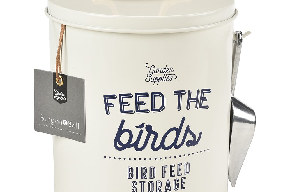 Vorratsdose für Vogelfutter – Creme - Burgon & Ball - Franks kleiner Garten