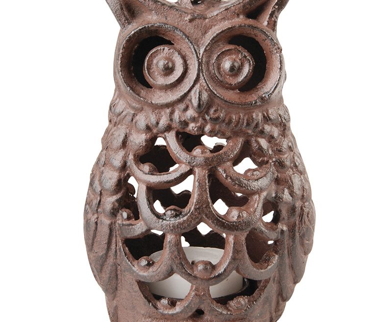 Windlicht - Hibou - Eule - Produktfoto - Franks kleiner Garten