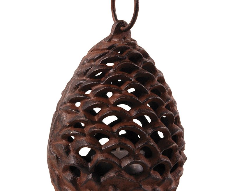 Windlicht - Pinecone - Tannenzapfen - klein - Produktbild 02 - Esschert Design - Franks kleiner Garten