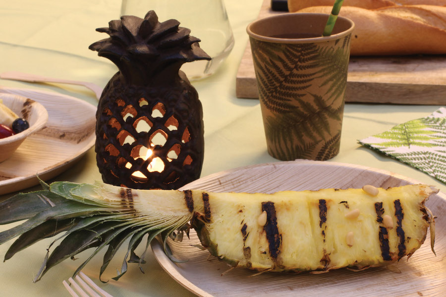 Windlicht Tropic - Gusseisen - lifestyle - Esschert Design - Franks kleiner Garten Windlicht Tropic - Gusseisen - lifestyle - Esschert Design - Franks kleiner Garten