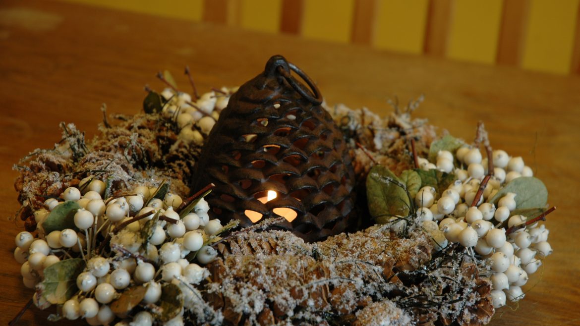 Windlicht – Pinecone - Tannenzapfen - Gross - lifestyle - Franks kleiner Garten