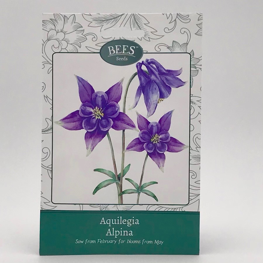 Akelei - Alpina - Saatgut - Samentütchen - Bees Seeds - Franks kleiner Garten Akelei - Alpina - Saatgut - Samentütchen - Bees Seeds - Franks kleiner Garten