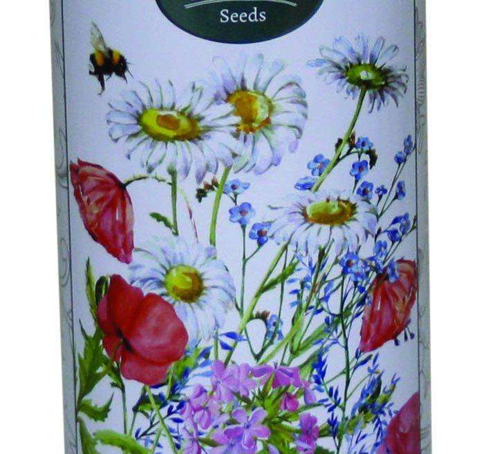 Saatgut – Samendosen – Samenschütteler - Saatgut-Shaker - Wildblumen - Bees - Franks kleiner Garten