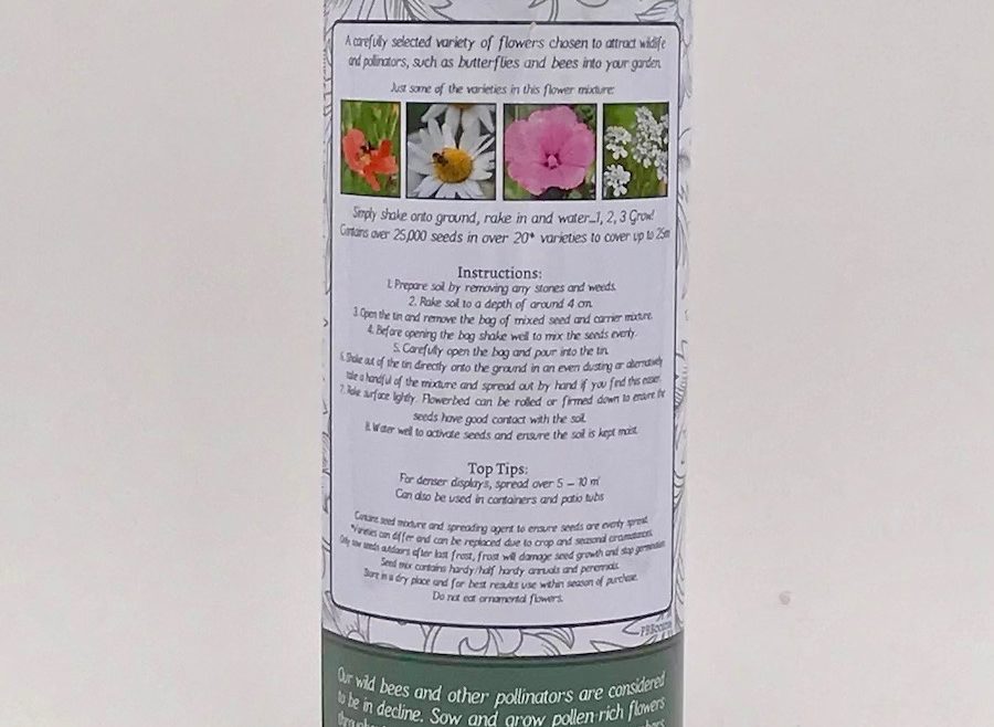 Saatgutshaker - Butterfly & Bee - Samen - BEES Seeds - Franks kleiner Garten