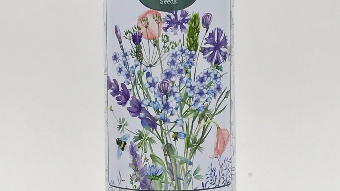 Saatgutshaker - Vintage Blue - Samen - BEES Seeds - Franks kleiner GartenHEIC