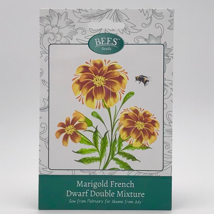Studentenblume - Dwarf Double Mixture - Saatgut - Samentütchen - samen - BEES Seeds - Franks kleiner Garten Studentenblume - Dwarf Double Mixture - Saatgut - Samentütchen - samen - BEES Seeds - Franks kleiner Garten