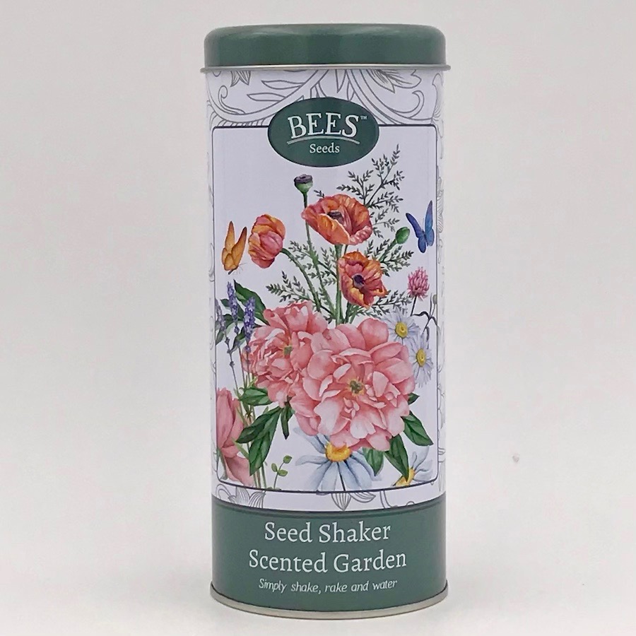 Samenmischung - Saatgutshaker - Scented Garden - BEES Seed - Front 2 - Franks kleiner Garten Samenmischung - Saatgutshaker - Scented Garden - BEES Seed - Front 2 - Franks kleiner Garten