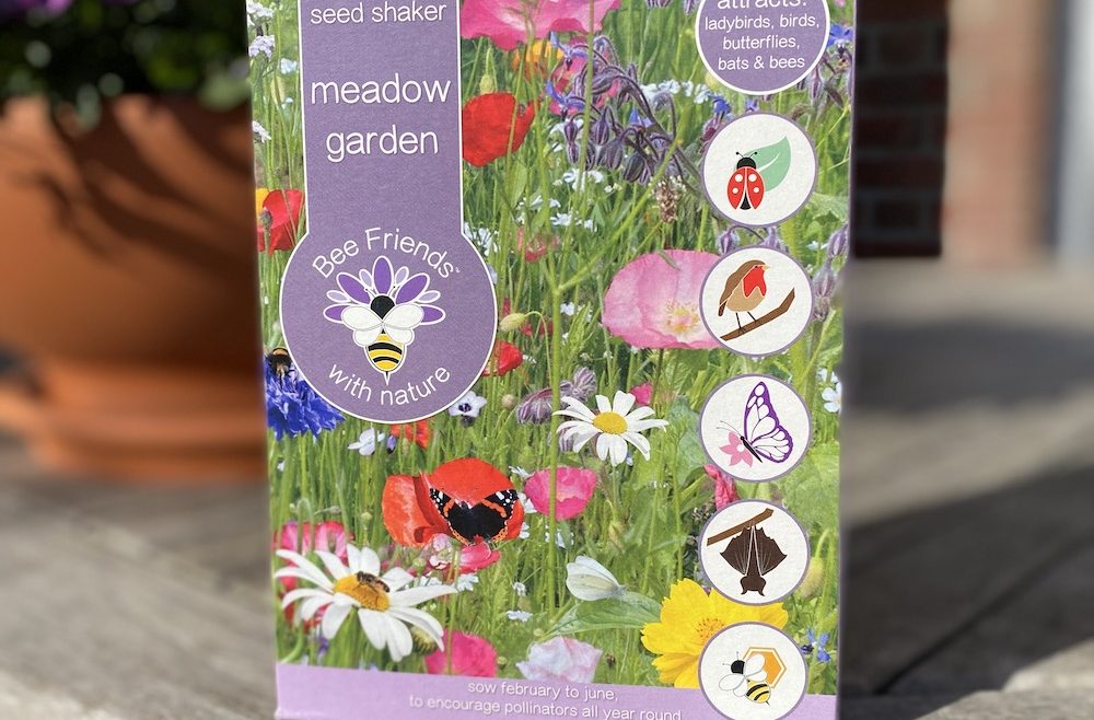 Saatgut - Saatgut-Shaker - Blumensamen - Nützlinge - meadow garden- wildlife - Cover - Shop - Franks kleiner Garten