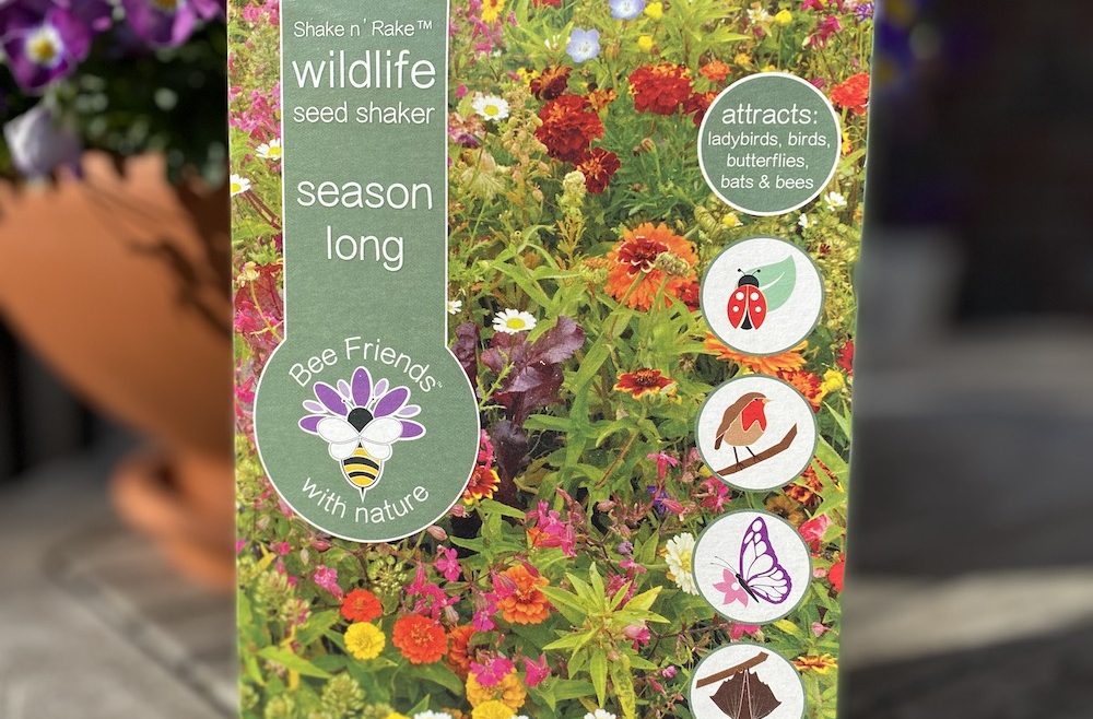 Saatgut - Saatgut-Shaker - Blumensamen - Nützlinge - season long - wildlife - Cover - Shop - Franks kleiner Garten