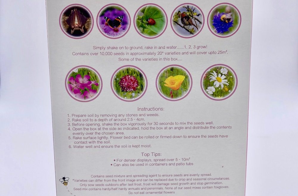 Saatgut - Samenmischung - Shaker - Rainbow Garden - Anleitung - Shop - Franks kleiner Garten