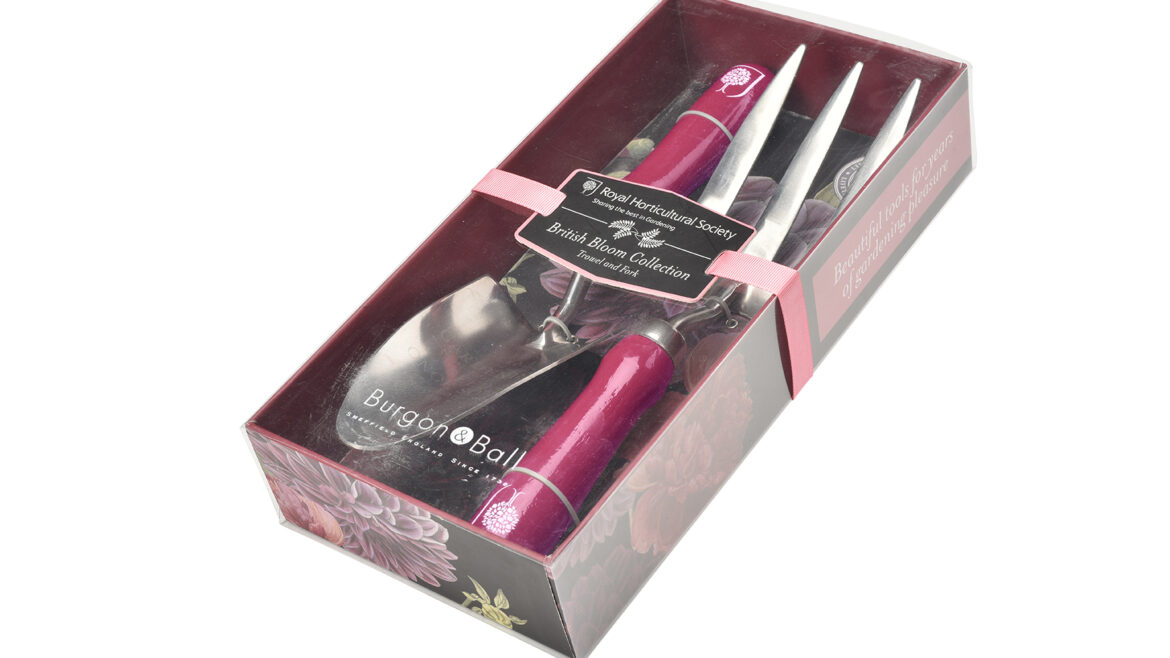Geschenkset - Handschaufel - Handgabel - British Bloom - RHS - Burgon & Ball - Franks kleiner Garten