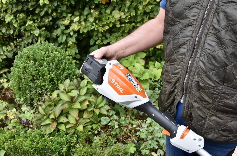 Hecke - Heckenschnitt - Herbst - Stihl - Akku - HLA 56 - Franks kleiner Garten