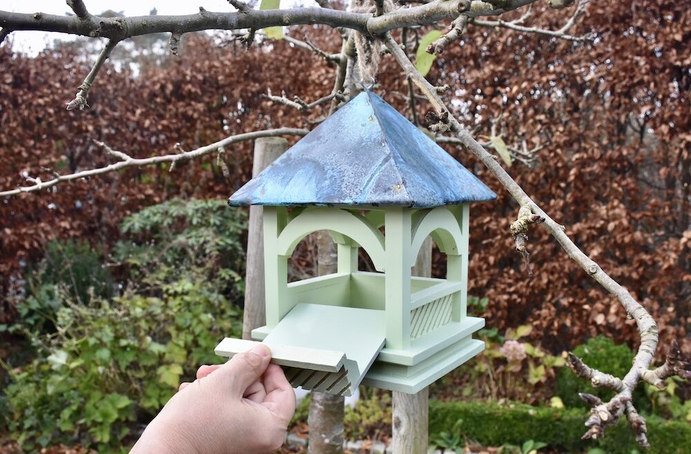 Futterstation - Wildlife World - England - Handarbeit - Einschub - Franks kleiner Garten