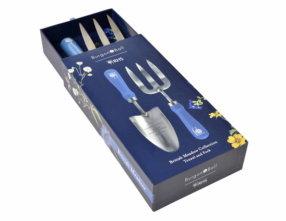Schaufel & Grabegabel - British Meadow - Geschenkbox - Burgun & Ball - Franks kleiner Garten