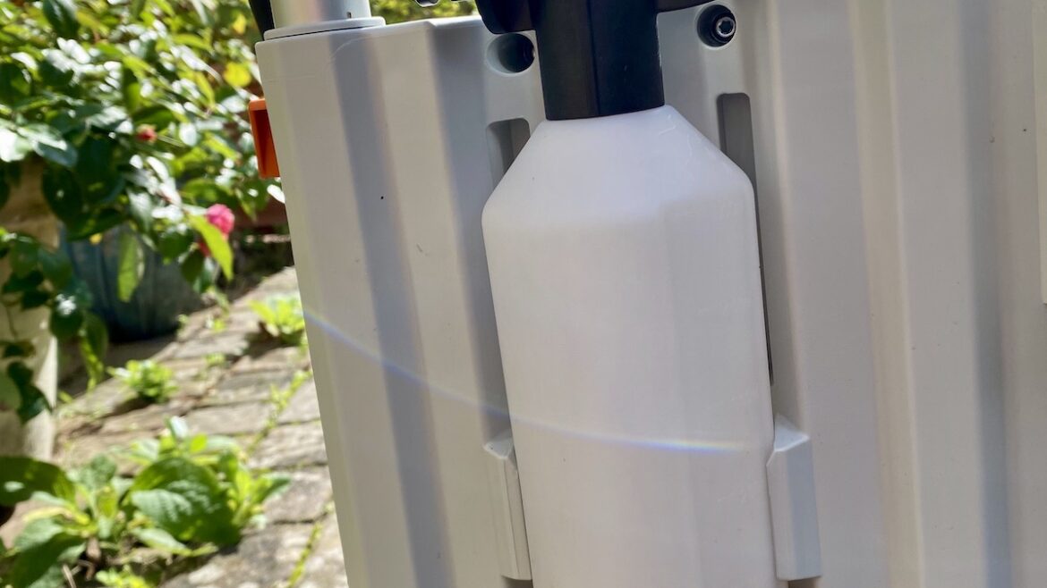 Herbstputz - Terrasse - Garten - Auffahrt - Stihl - Hochdruckreiniger RE 110 - Aufsatz für Reinigungsmittel - FRanks kleiner Garten