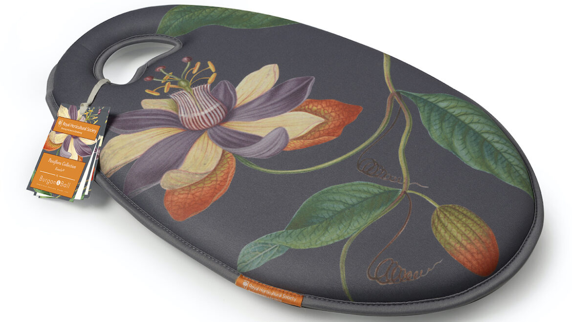 Kniekissen - Kneelo - Kneeler - Passionsblume - Produktfoto 2 - Burgon & Ball - Franks kleiner Garten
